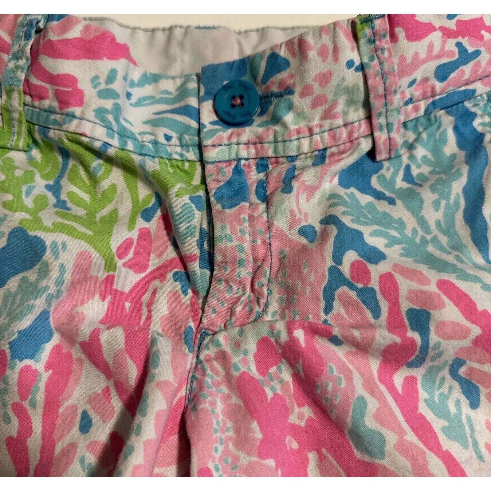 Lilly‎ Pulitzer Callahan Shorts Lets Cha Cha size 2 - Image 3