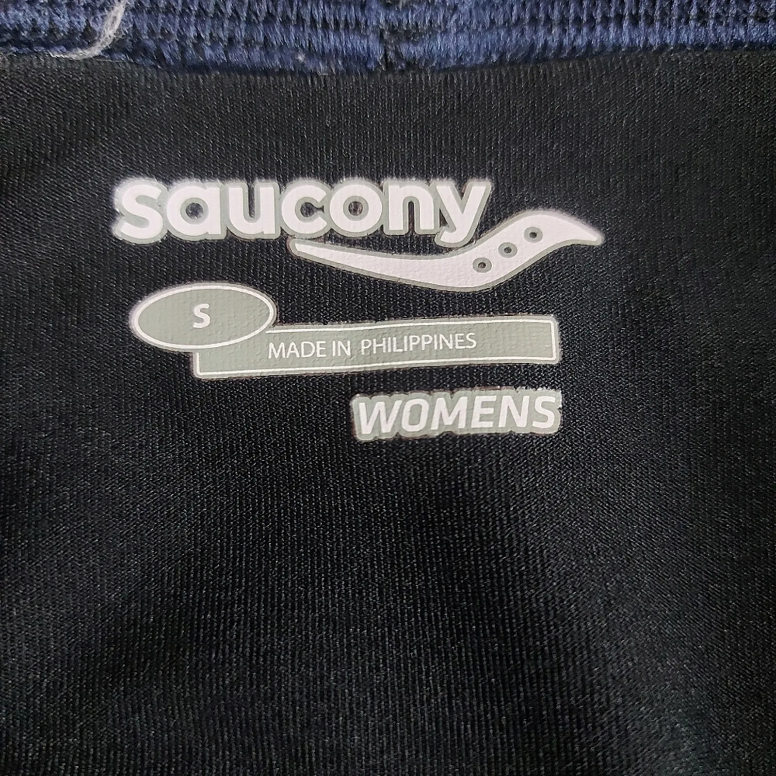 Saucony Black/Orange Capri Leggings S Bicycle Shorts Bikercore Activewear Cycle - Image 7