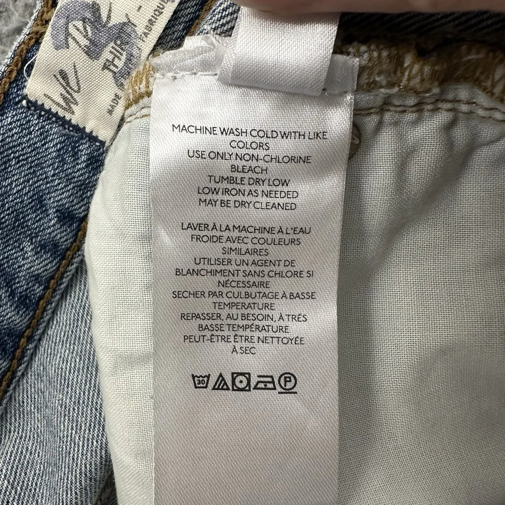 Free People We The Free Makai Cut Off Shorts 3" High Rise Boho Festival Women 31 - Image 6