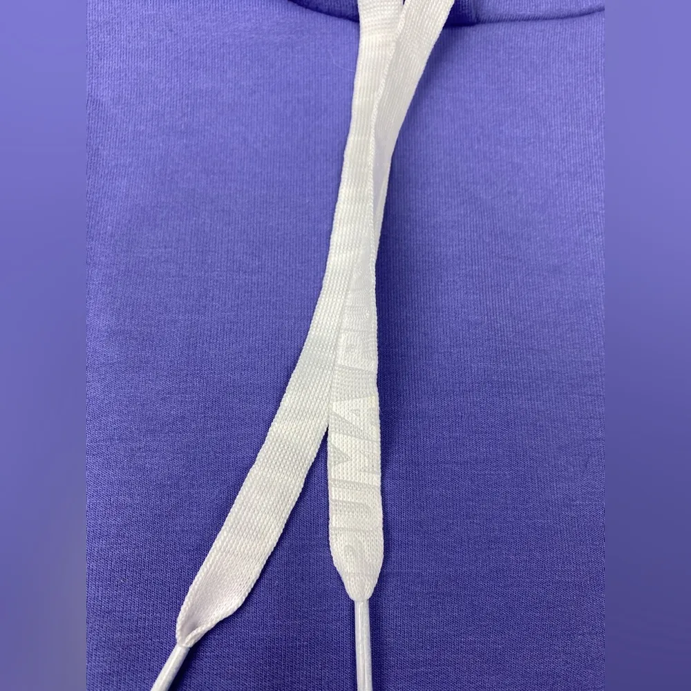 Puma Crop Hoodie Size M Periwinkle Women’s - Image 4