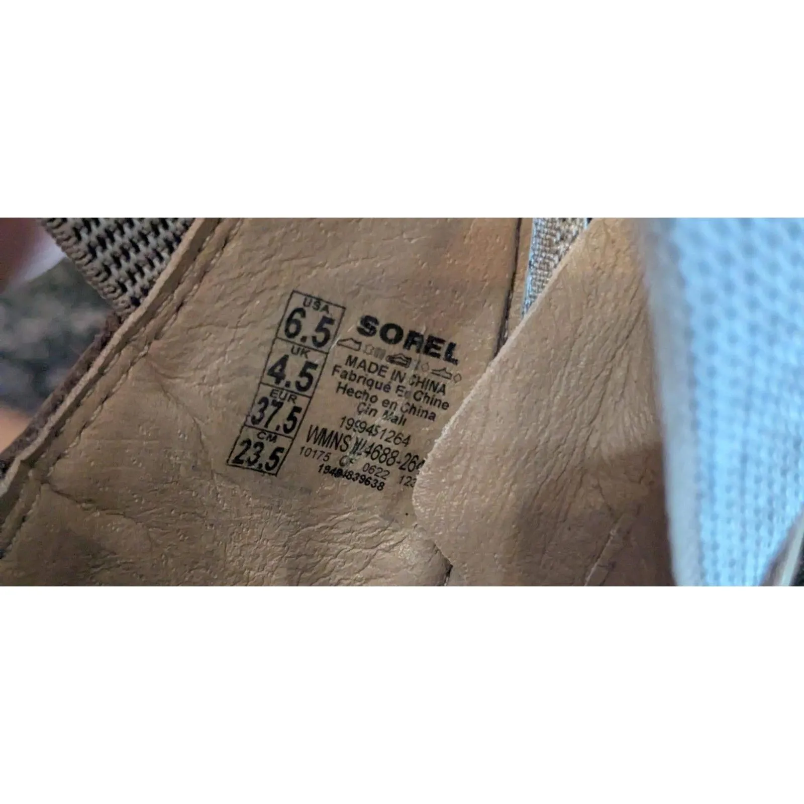 SOREL Women's 6.5 Platform Wedge Sandals - Image 3