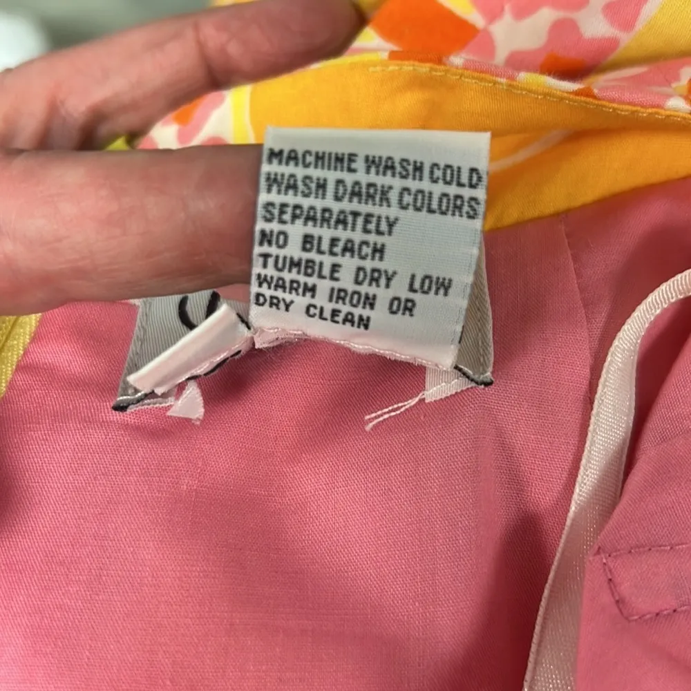 Lilly Pulitzer. Ladies Pina Colada Pineapple Cherry Print Strapless Dress size 6 - Image 7