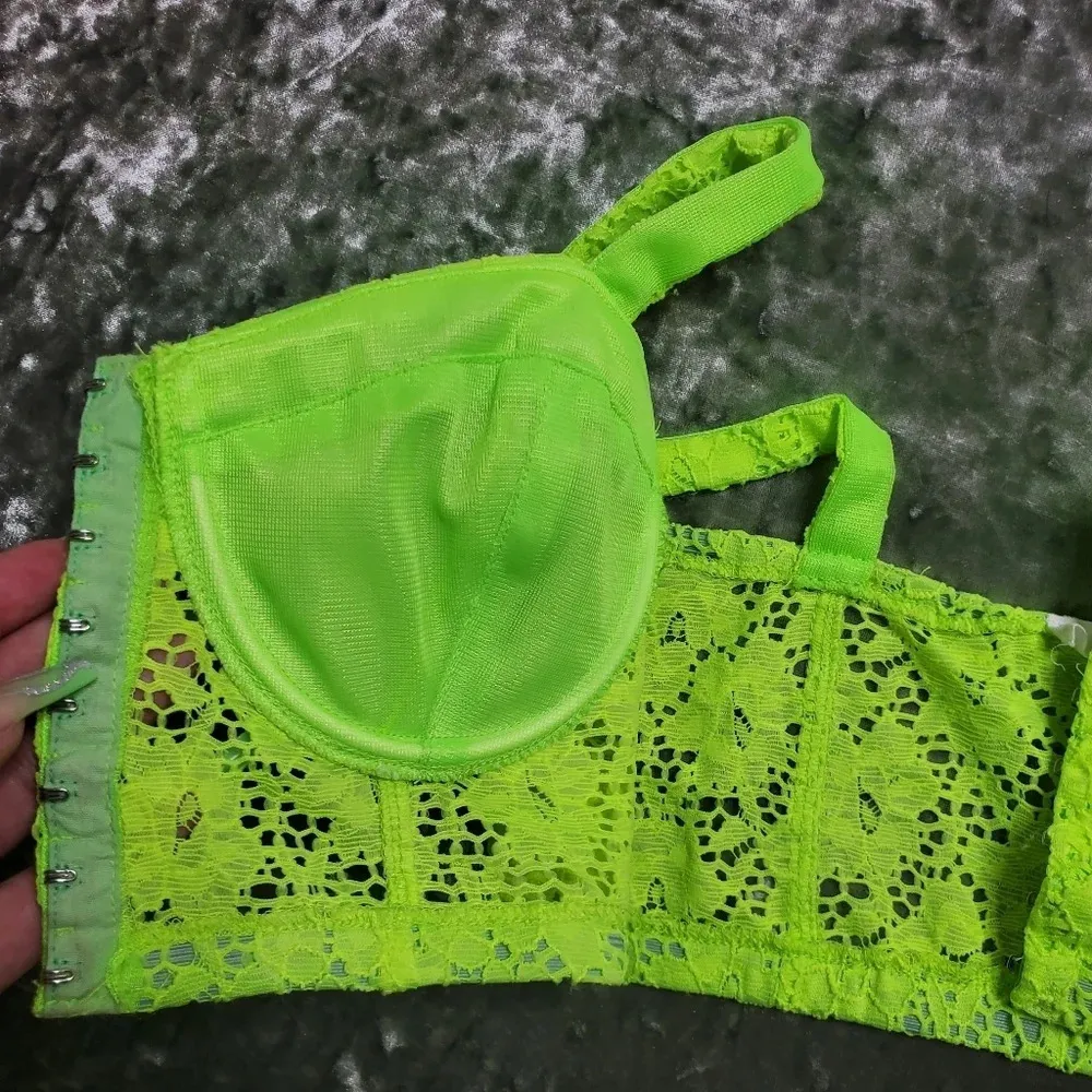 Lush Neon Yellow Bralette - Image 5