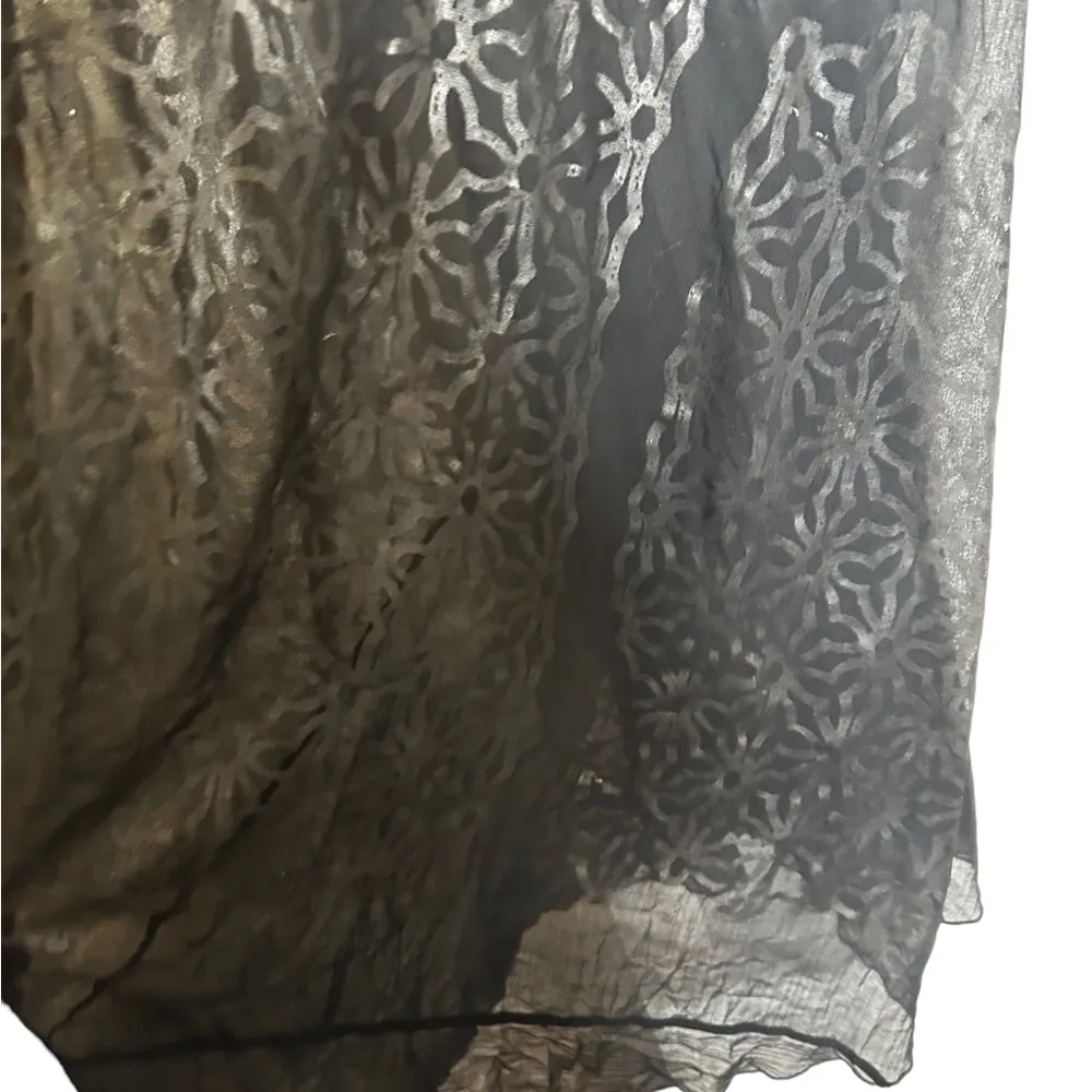 Philosophy di Alberta ferretti black maxi dress measurements in pictures - Image 2