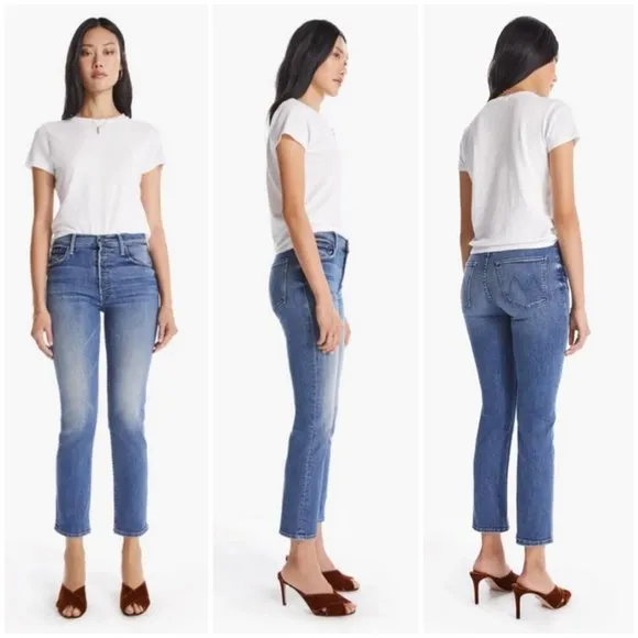 💕MOTHER💕 The Pixie Tomcat Ankle Jeans ~ Daytime Warrior 26 NWT - Image 3