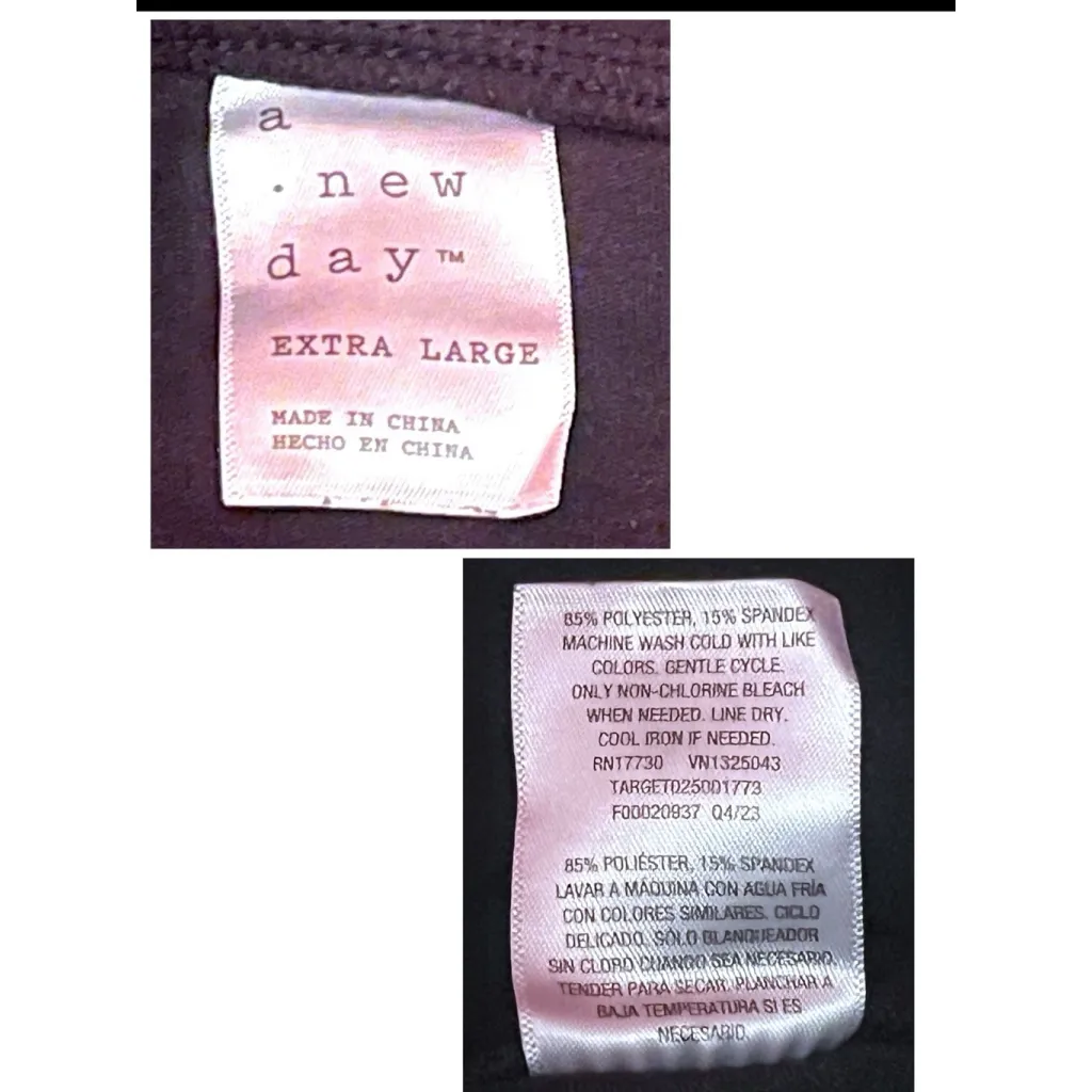 One A Day Elastic Fleece‎ Cargo Black Legging Pants Size XL Streetwear Gorpcore - Image 7