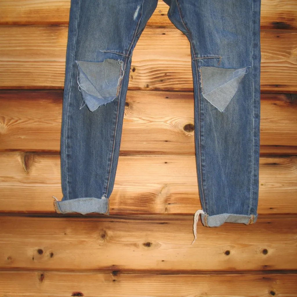 NWT One Teaspoon Calvaries Distressed Boyfriend Jeans - Image 6