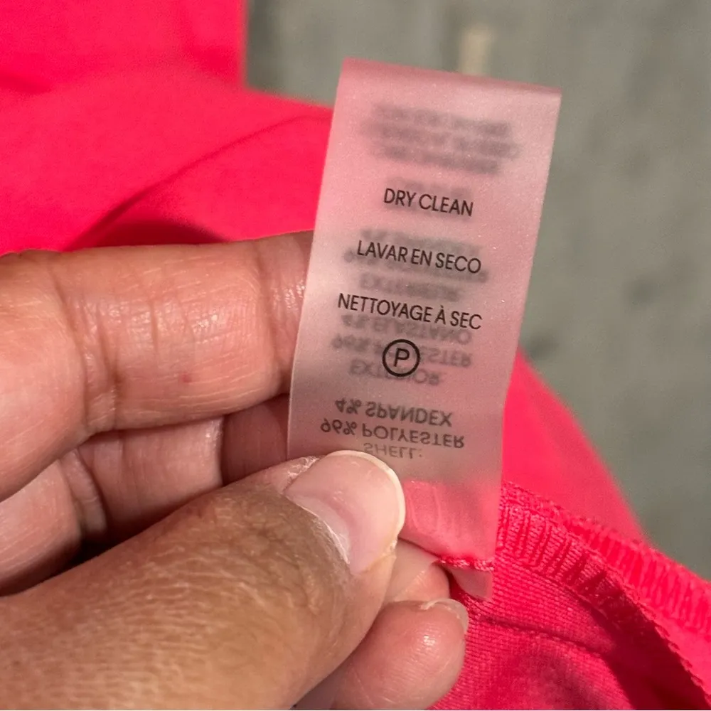 Karl Lagerfeld Women's 8 Scuba Crepe Round Neck Puff Sleeve Sheath Dress Party - Image 5