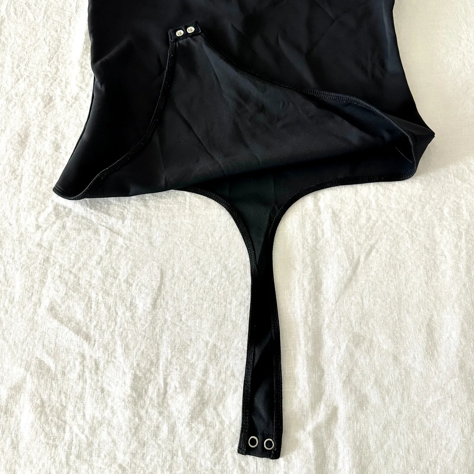 Good American Square Neck Tank Bodysuit - Image 5