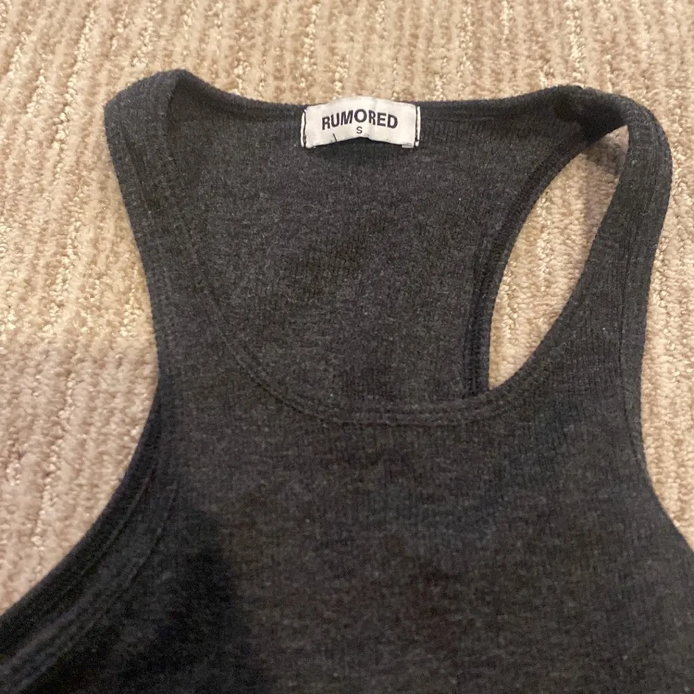 Rumored ribbed tank top Black - Image 2