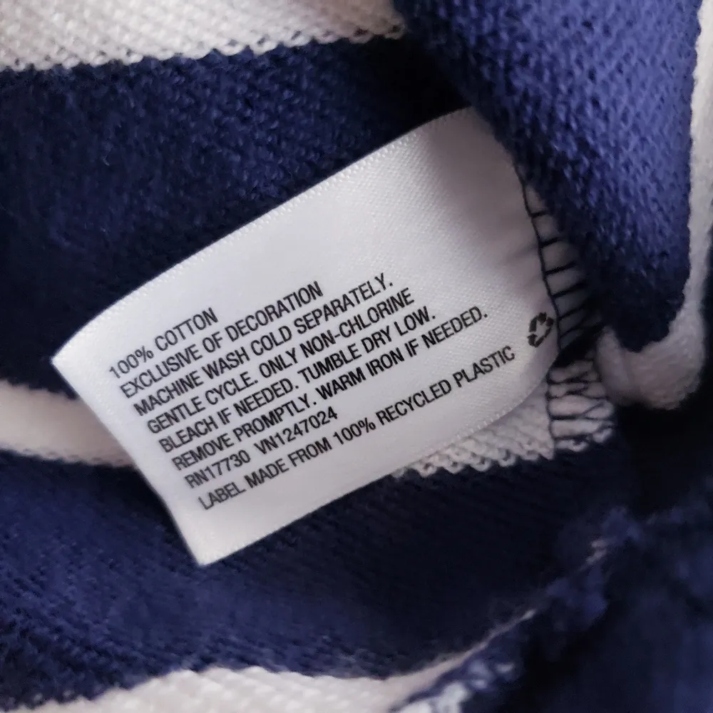 Vineyard Vines Striped Quarter Zip Pullover Sweater - Image 7