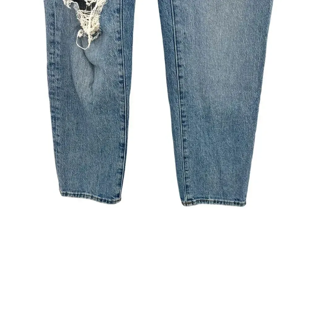 Madewell The Perfect Vintage Straight Jean in‎ Reinhart Wash Size 24 - Image 7