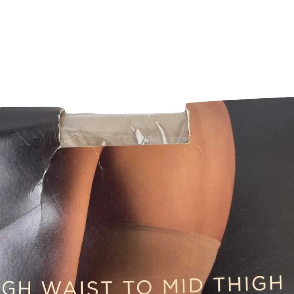 NWT Talbots Body Shaper High Waisted Mid Thigh Stretch Shorts in Nude Size Small - Image 10