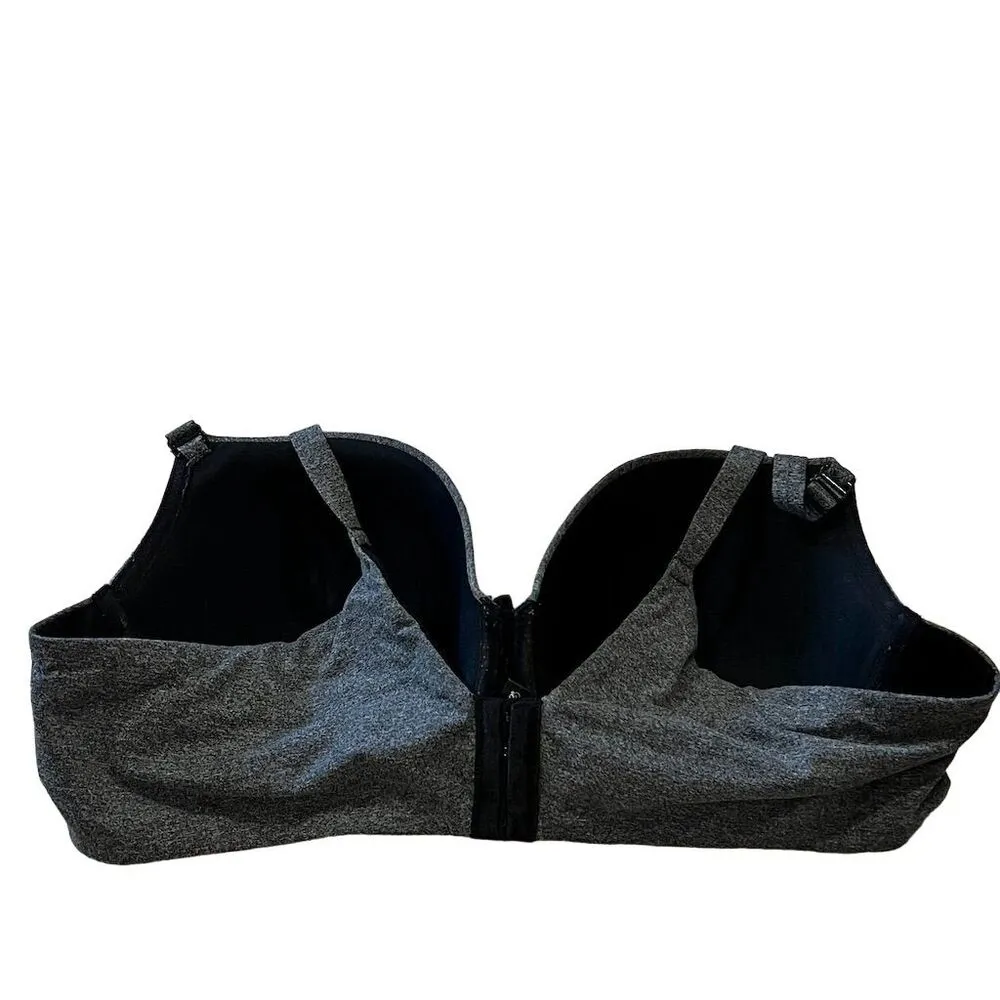 Torrid Curve Women's Push Up Bra 46C Gray Padded Underwire - Image 5