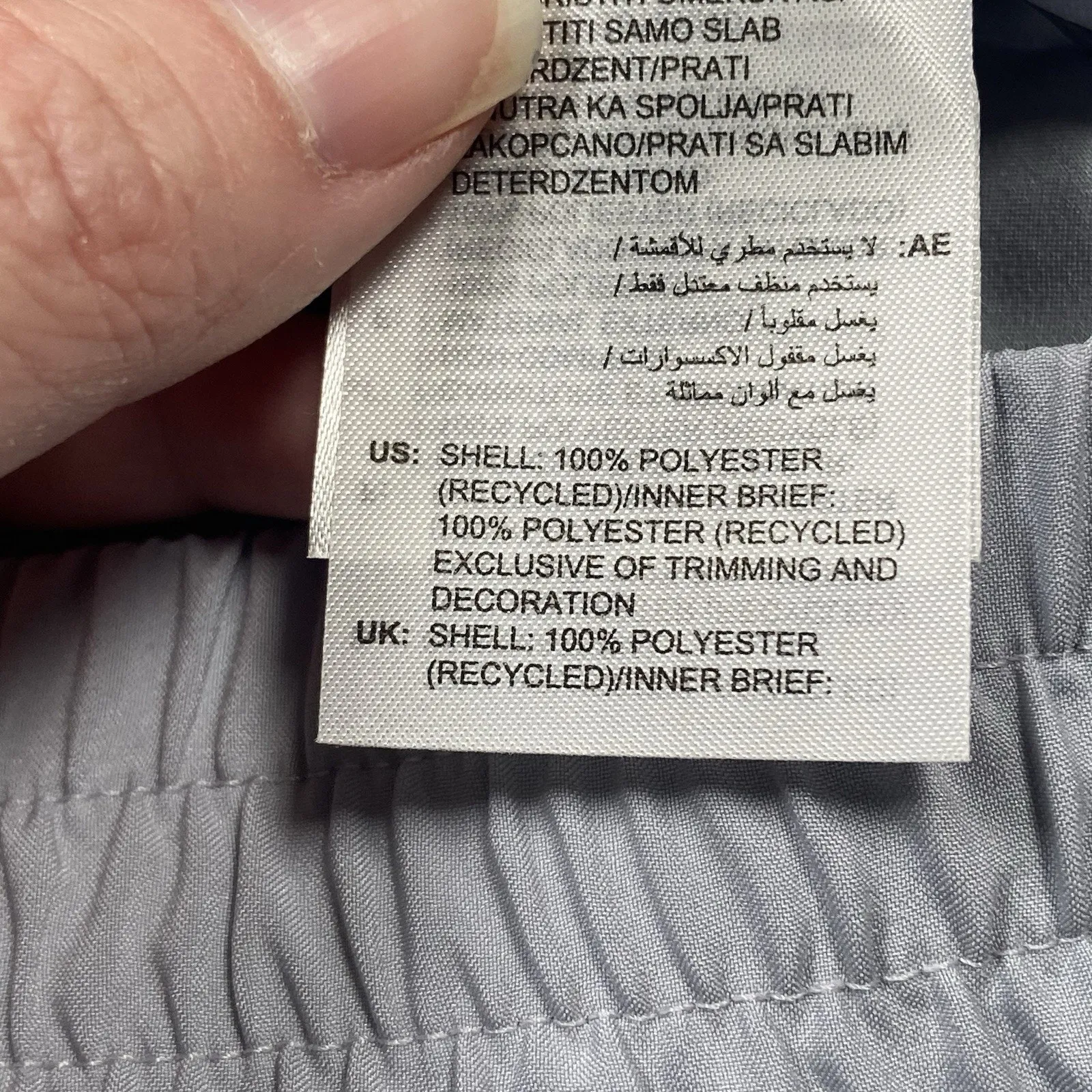 NEW Adidas Women Sz XL 4" Running Shorts Gray Active Performance Pockets - Image 6