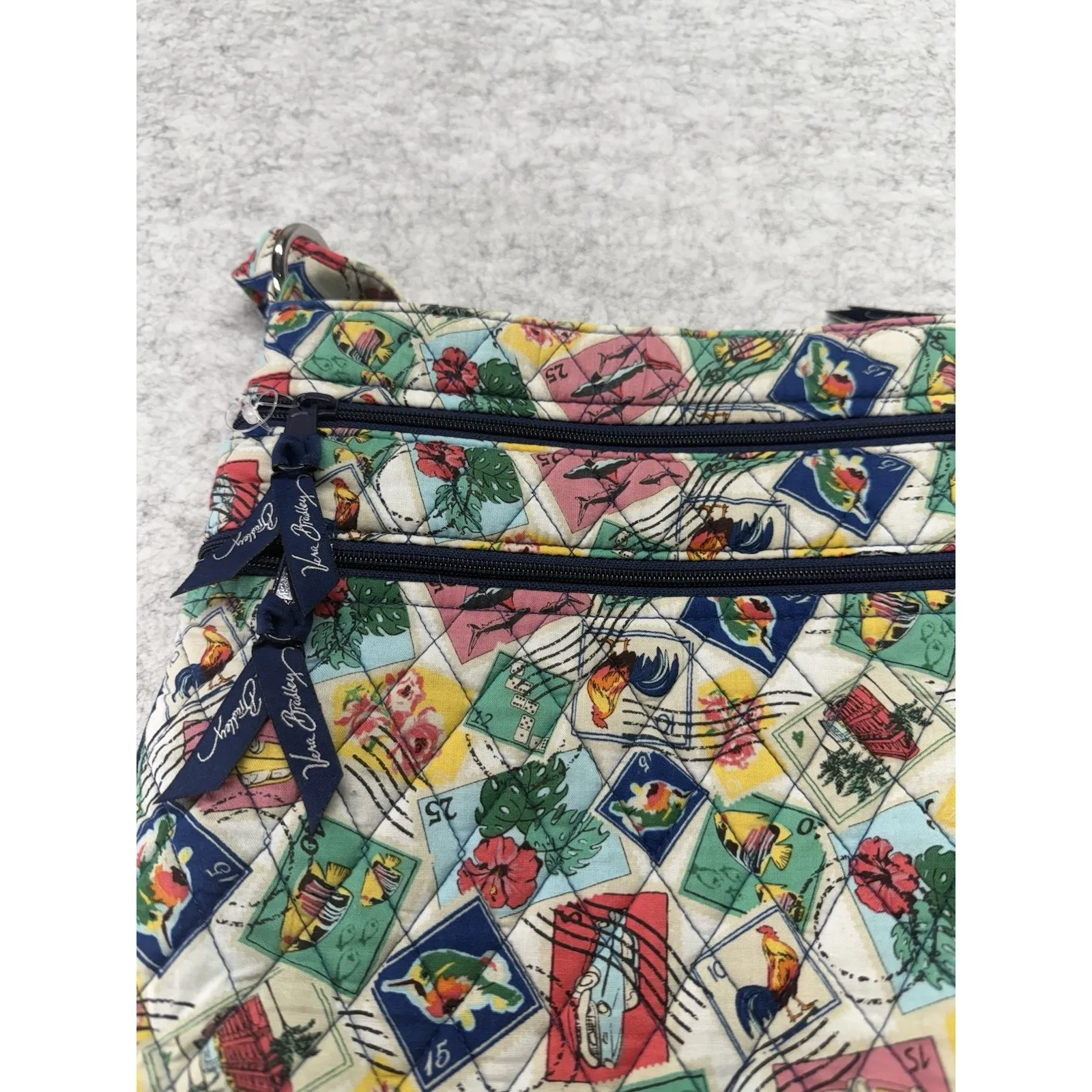 Vera Bradley Purse Crossbody Women's Mexican‎ Lottery Loteria Adjustable Strap - Image 6