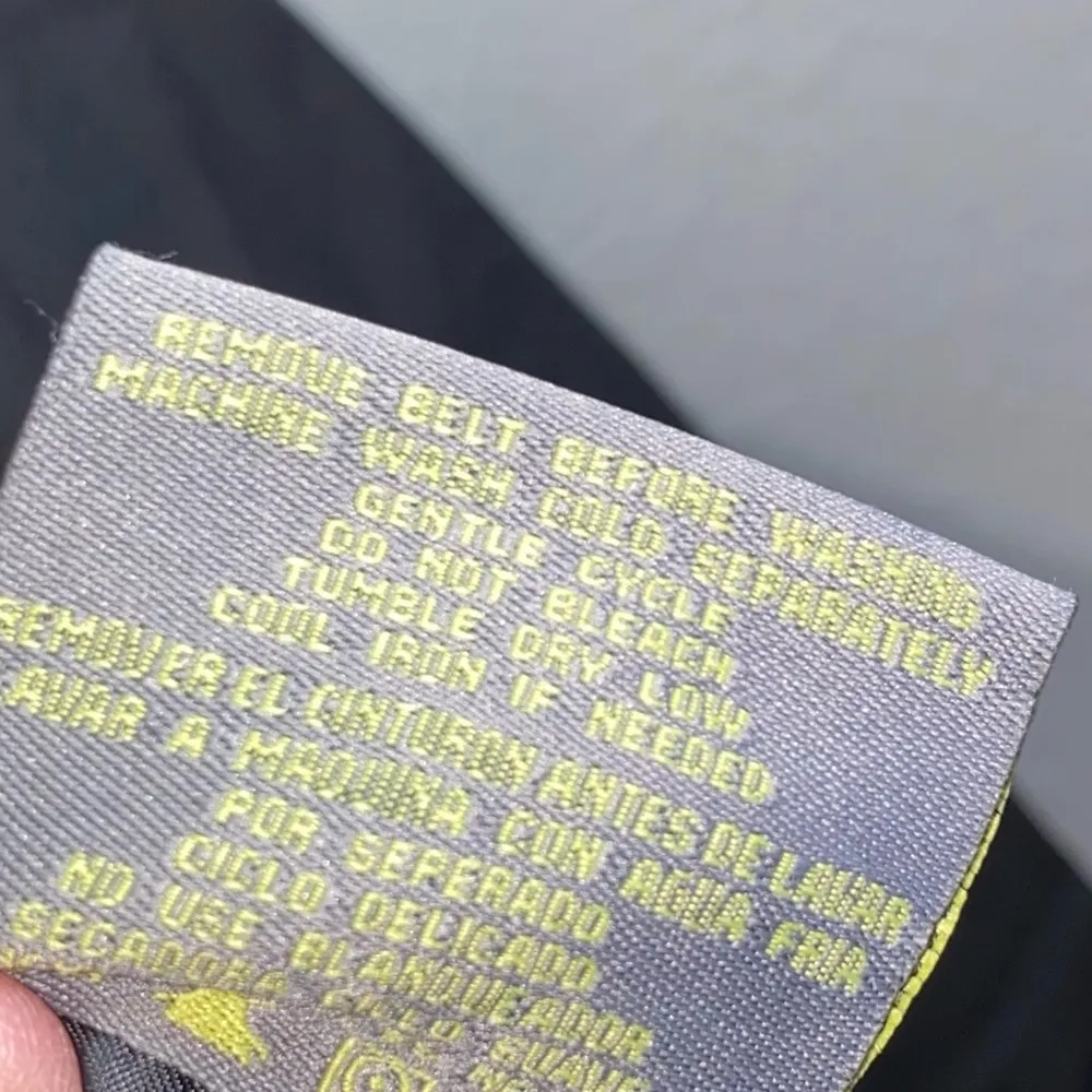 Kenneth Cole Reaction Black Button Down Trench Coat - Image 7