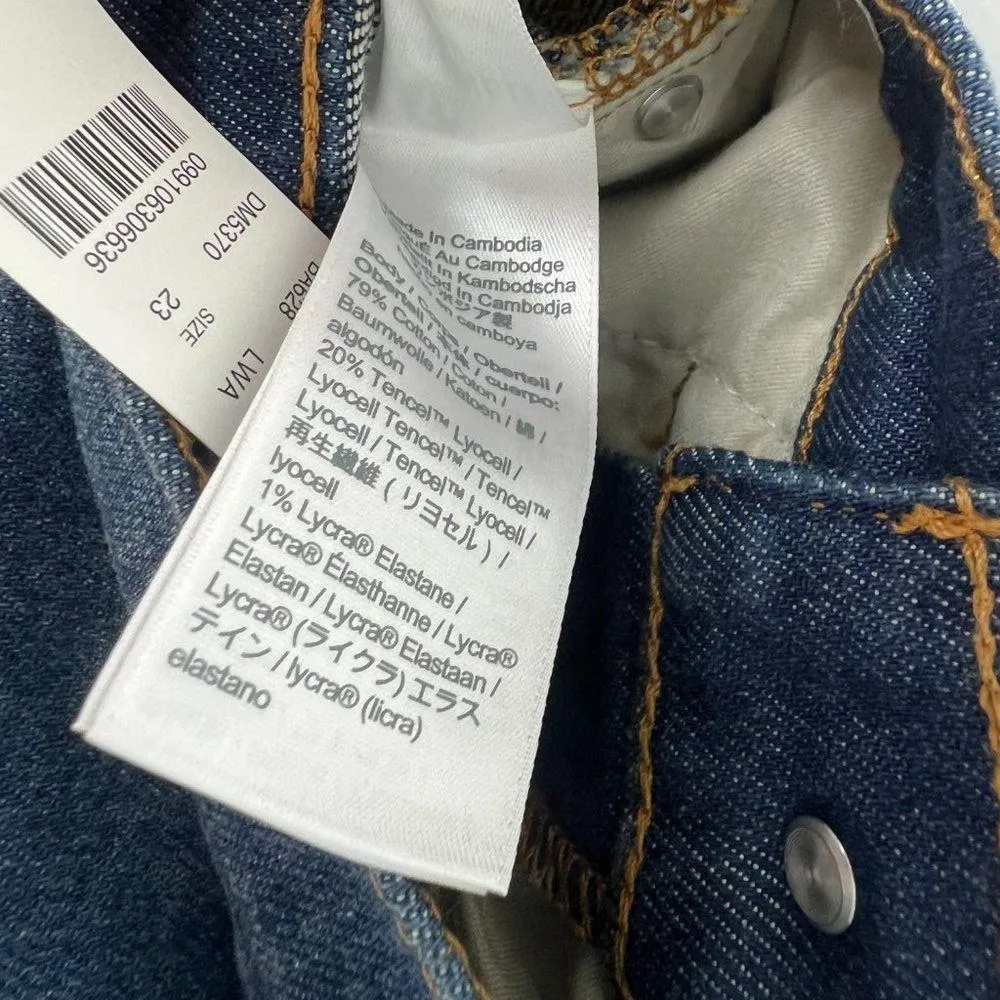 NWT J. Crew 9" Billie Mid-Rise Demi-Boot Crop Jean Lantern Wash Raw Hem Size 23 - Image 11