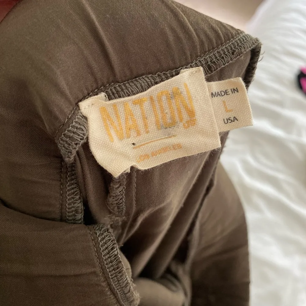 Nation LTD Green Joggers - Image 4