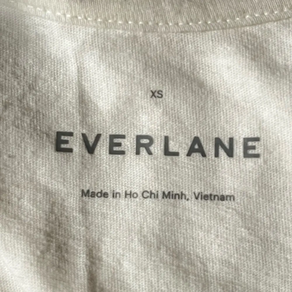 Everlane The Cotton Racerback Tank Top White Size XSmall - Image 6