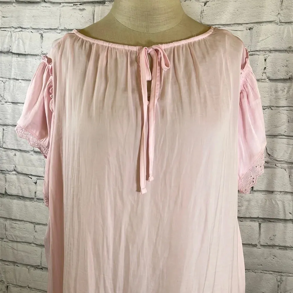 Women’s light pink Lauren Conrad top 2X - Image 3