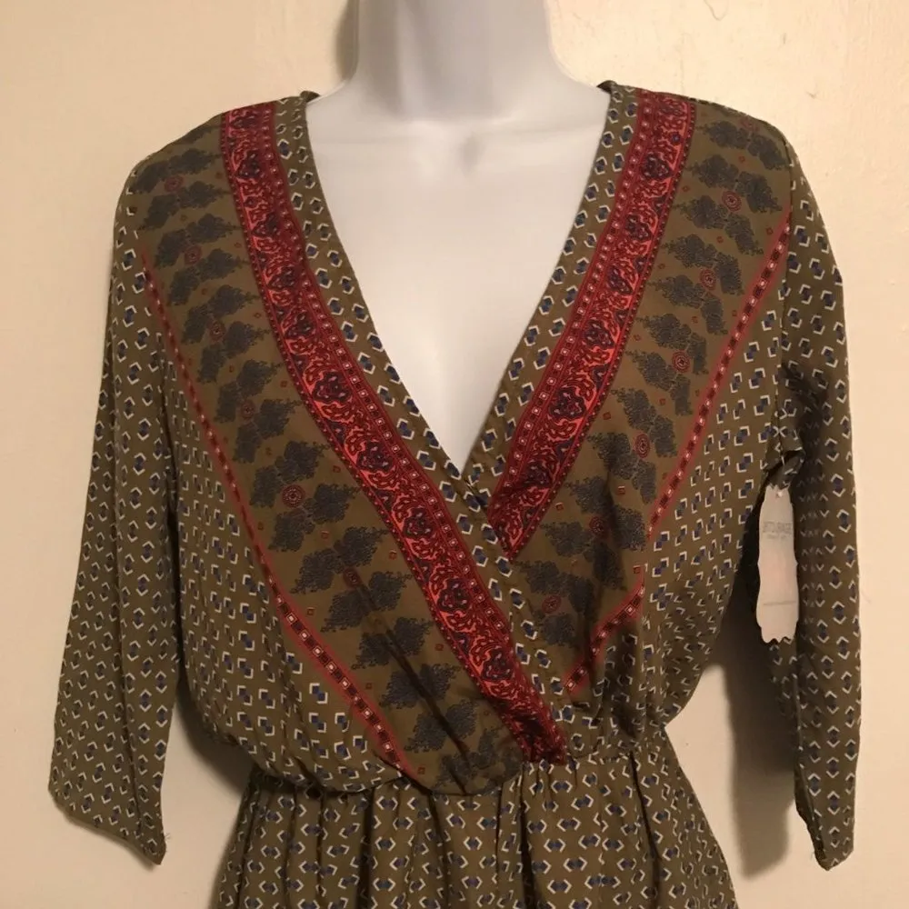 Tinley Wrap Front Romper - Image 2