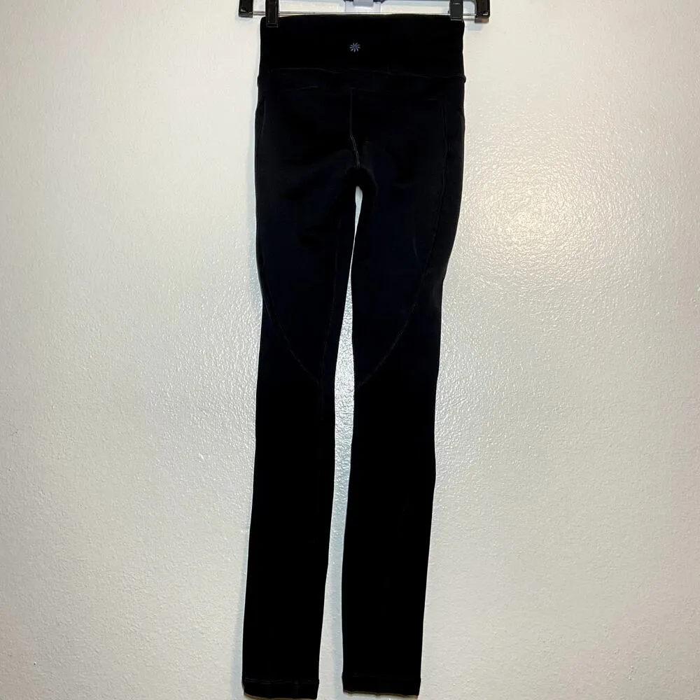 Athleta PrimaLoft Ridge Tight High Waisted Full Length Black XXS - Image 7