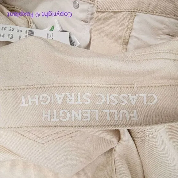 NEW J. Crew High-rise full-length '90s classic‎ straight-fit jean in ecru, 27 - Image 14