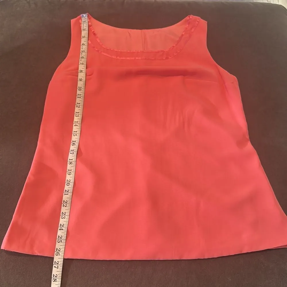 Women’s Chiffon 3 Piece Pants Suit Long Jacket Formal Party Wedding Size 16 NEW Pink - Image 9