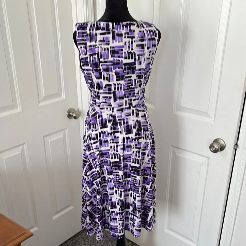 Perceptions  Y2K Aesthetic Purple Midi Dress - Image 11