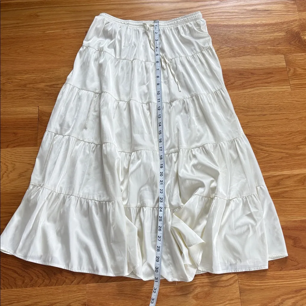 Lioness Satin Effect Midi Skirt - Image 6