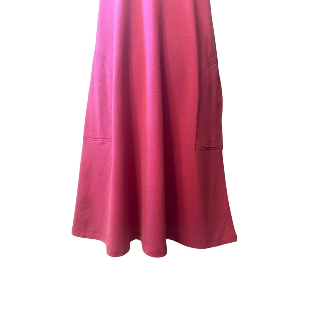 Wool& Size Medium Long Sierra Merino Wool Tank Dress in Berry Pink NWOT - Image 6