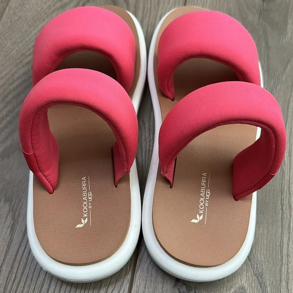 NWOT UGG Koolaburra Alane Pink Slip On Slides Size 7‎ - Image 3