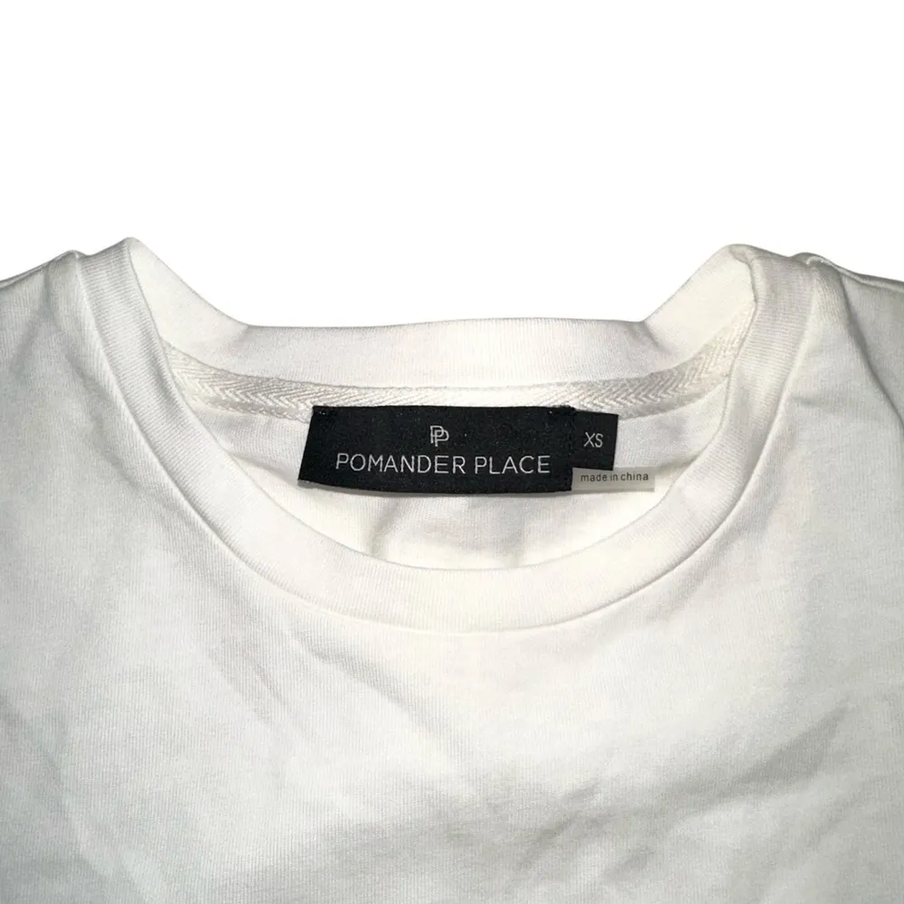 Tuckernuck Pomander Place Jenna White Puff Sleeve Top XS - Image 4