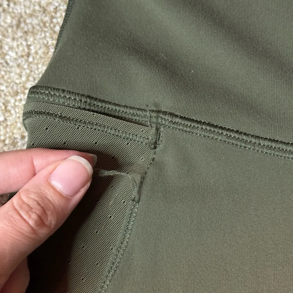 Lululemon Green High Rise Leggings Size 2 Barre Star Pant Align Fatigue - Image 12