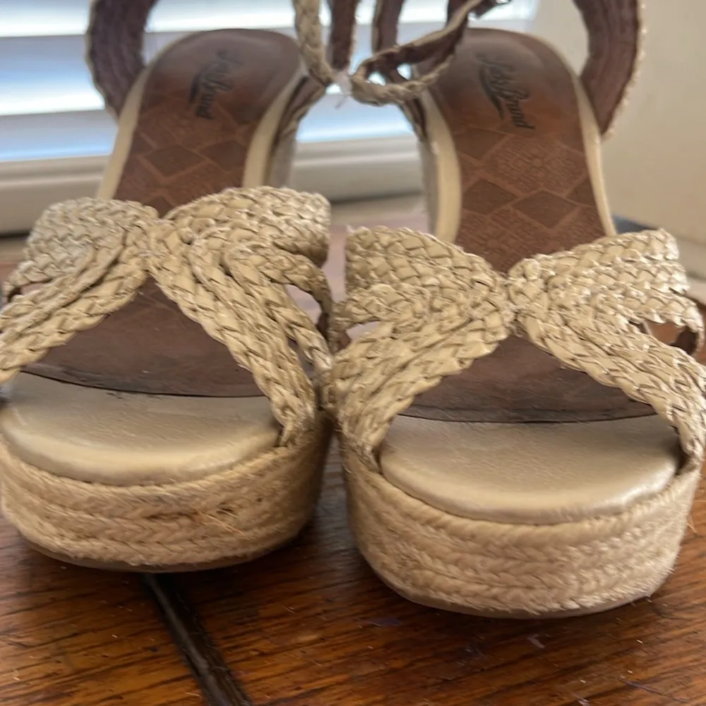 Lucky Brand Lainey Braided Jute Wedge Sandal size 7 - Image 6