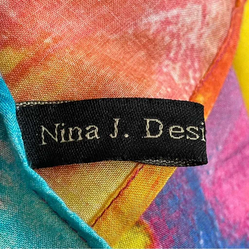 Scarf Floral Tulips Pastels Illustration Vibrant Easter Spring Mothers Day Pink - Image 4