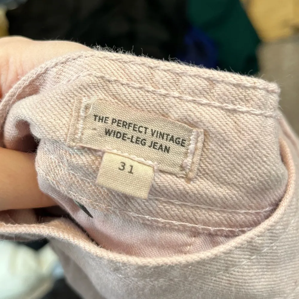 NWT Madewell x MN Dye Studio Perfect Vintage Wide-Leg Carpenter Jean Pink 31 - Image 9