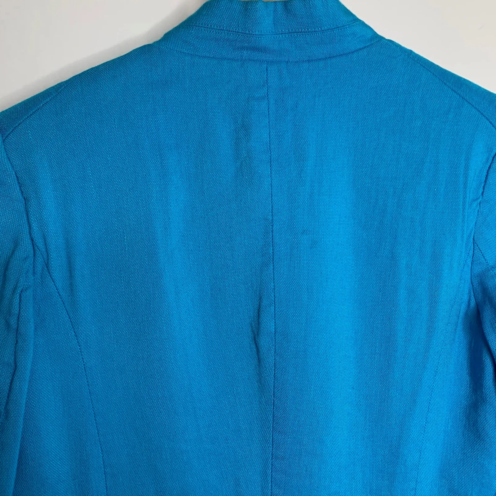 Veronica Beard Dickey Jacket Mile Turquoise Peplum Blazer Women Size 4 - Image 13