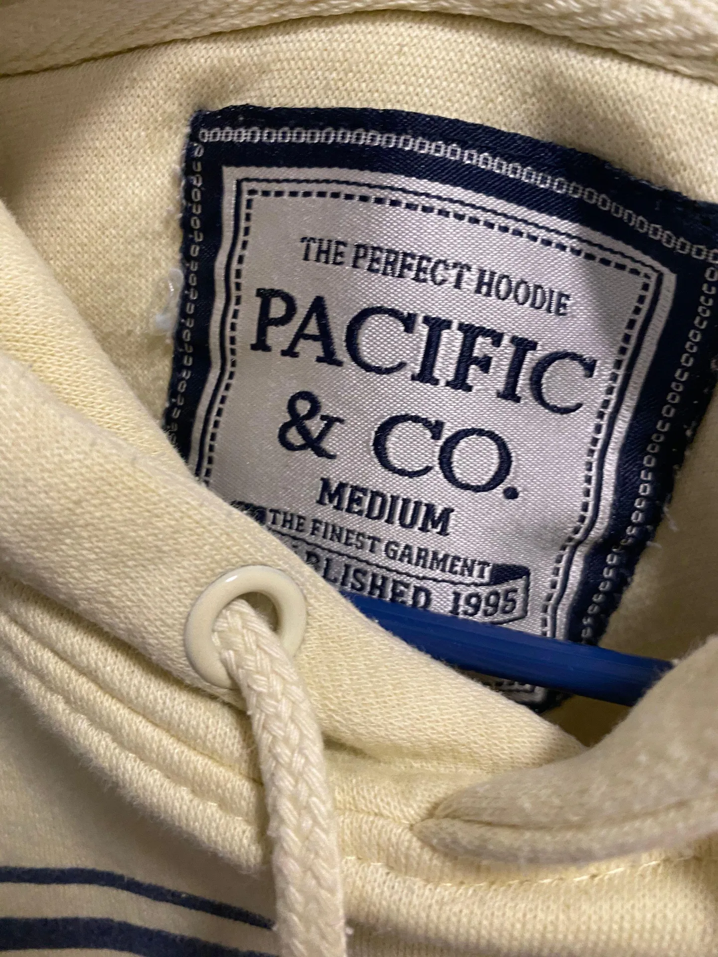 Hoodie Yellow Size M - Image 2