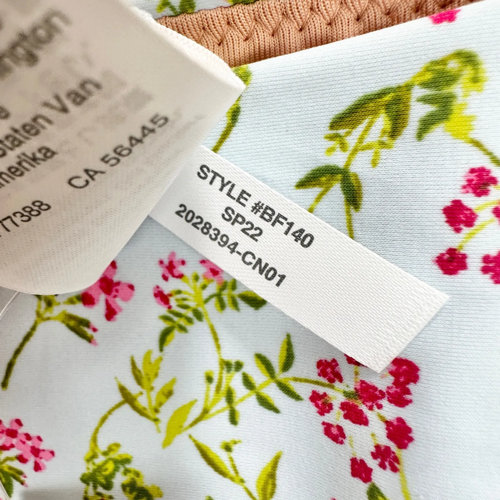 J.Crew Curved Waist Cheeky Bikini Bottom Cloud Meadow Floral Plus Size 2X NWT - Image 8