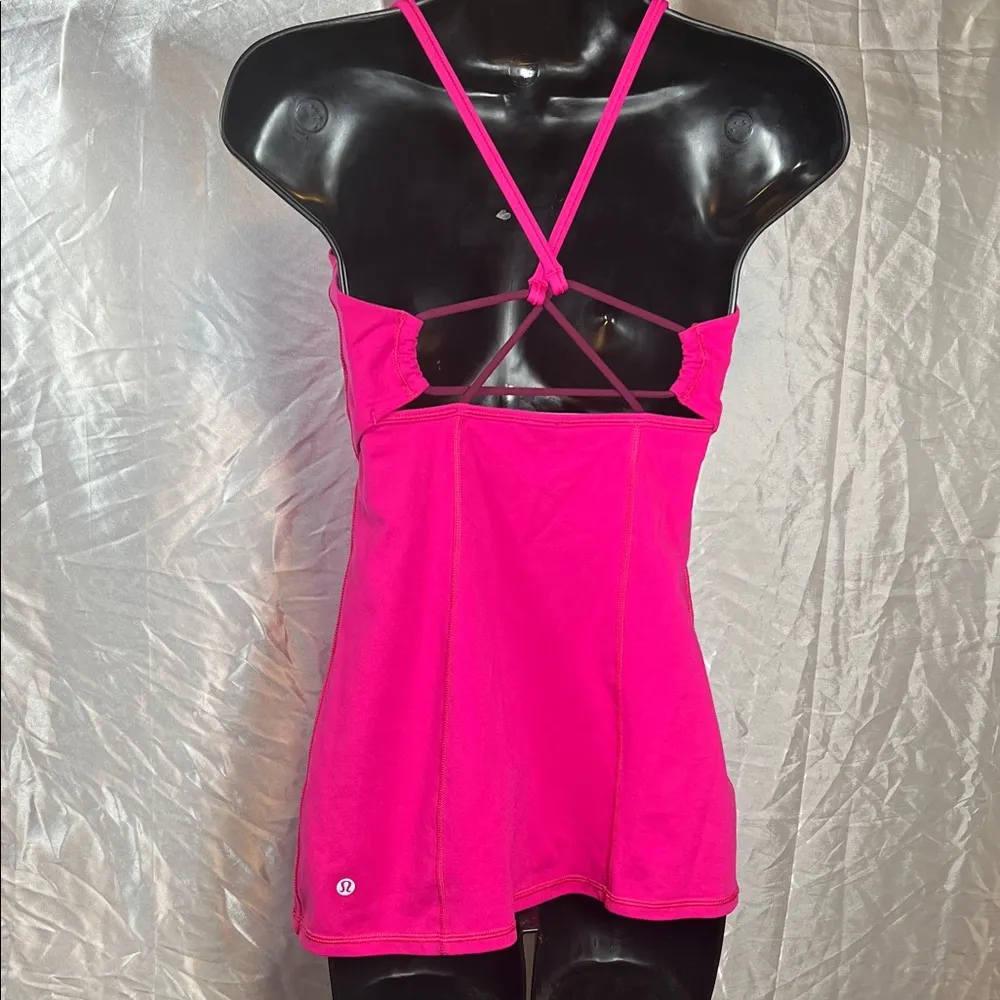 Lululemon Athletica Fuchsia Camisole A0236 - Image 2