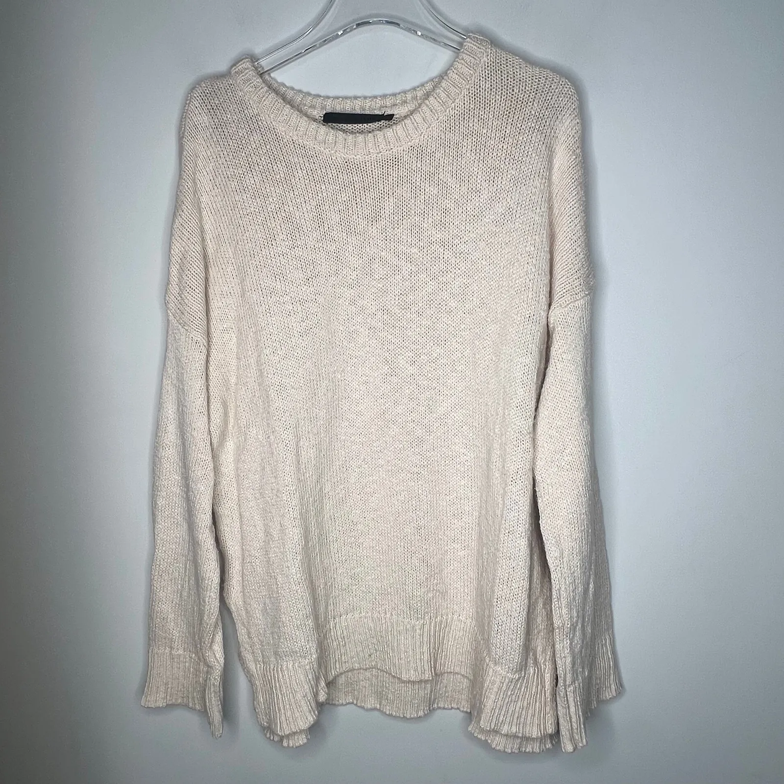 Jenni Kayne Cotton Linen Boyfriend Sweater Size XL - Image 2