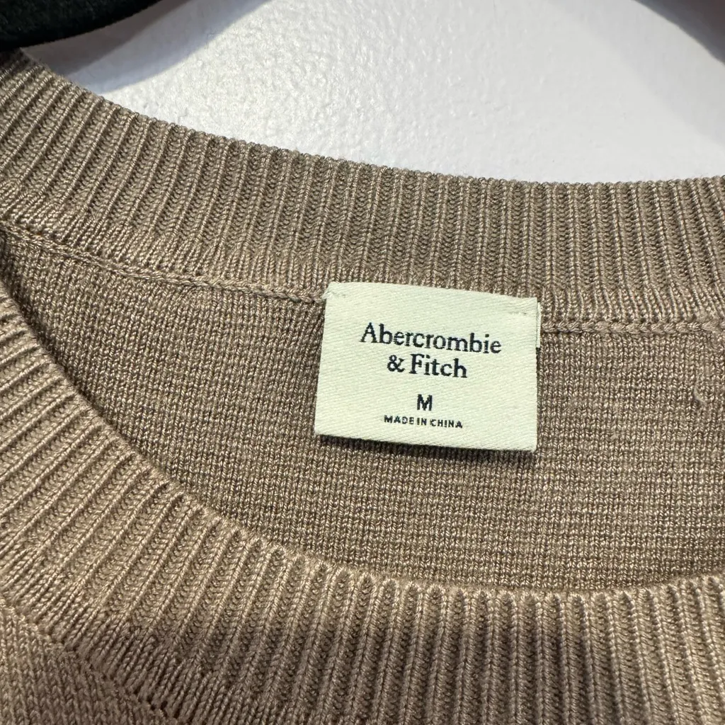 Brown contour ribbed‎ Abercrombie and Fitch knit bodysuit - Image 3