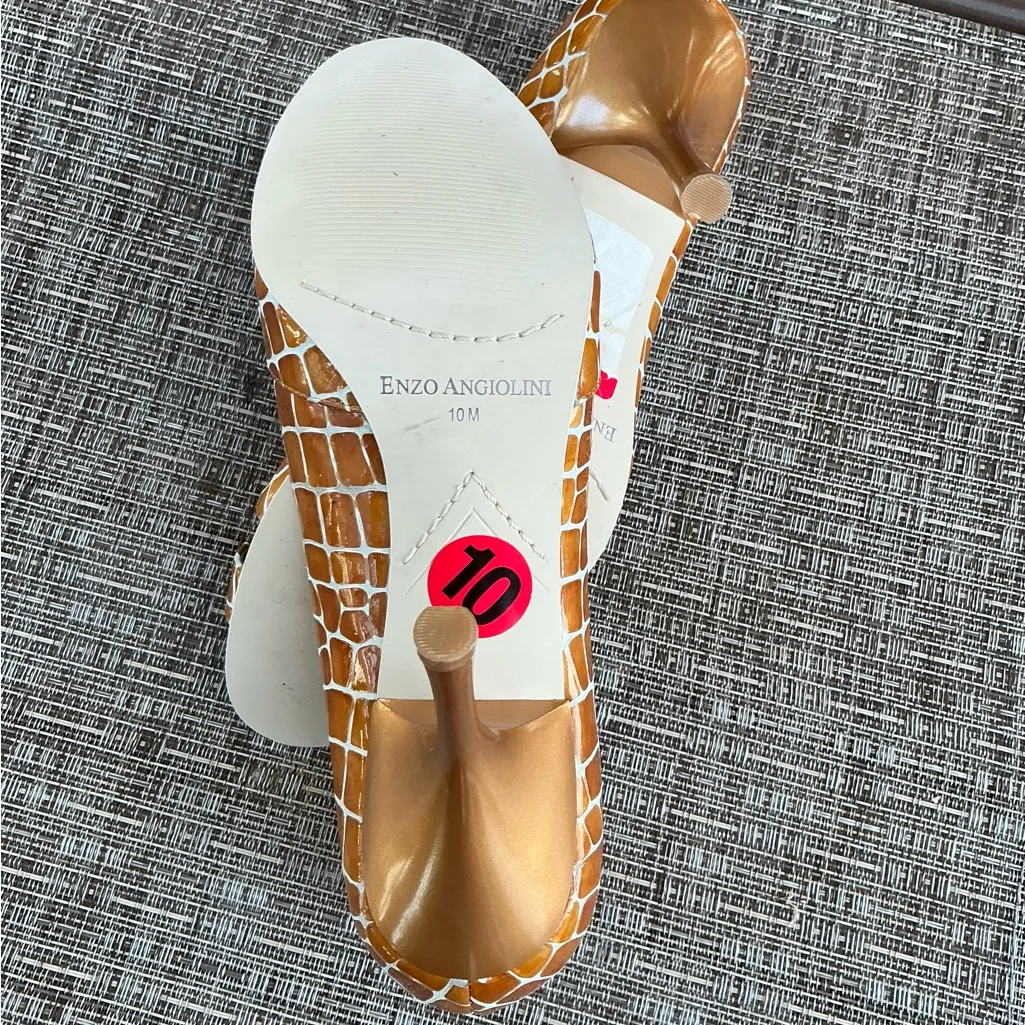 Dressy open toe pumps 🤎💛🤎 - Image 9