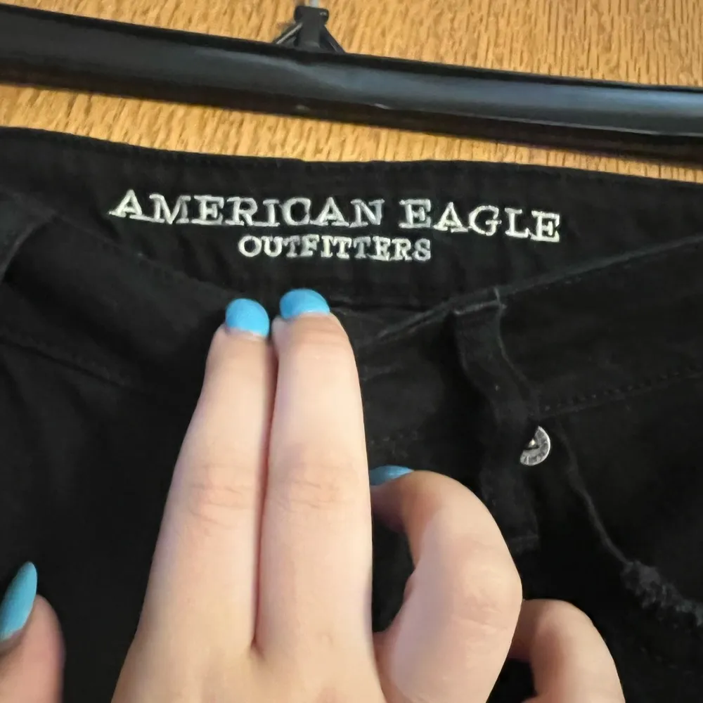 American Eagle Black Jean Skirt - Image 7