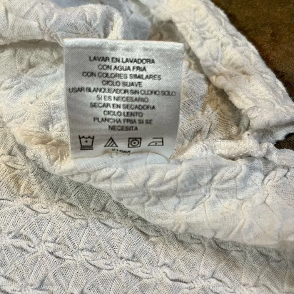 Sag Harbor Women’s White Textured Blouse 2X - Image 12