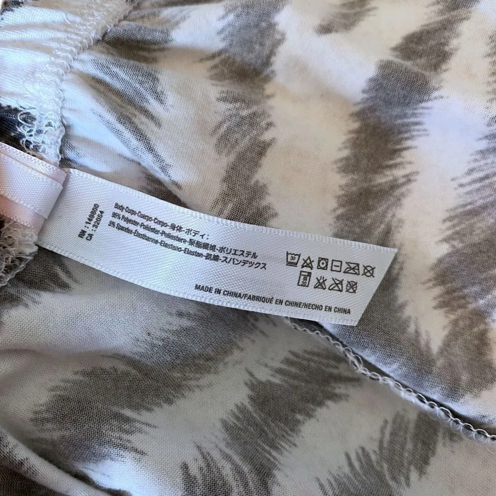 Flora Nikrooz Women’s Zebra Print Pajama Set - Image 7