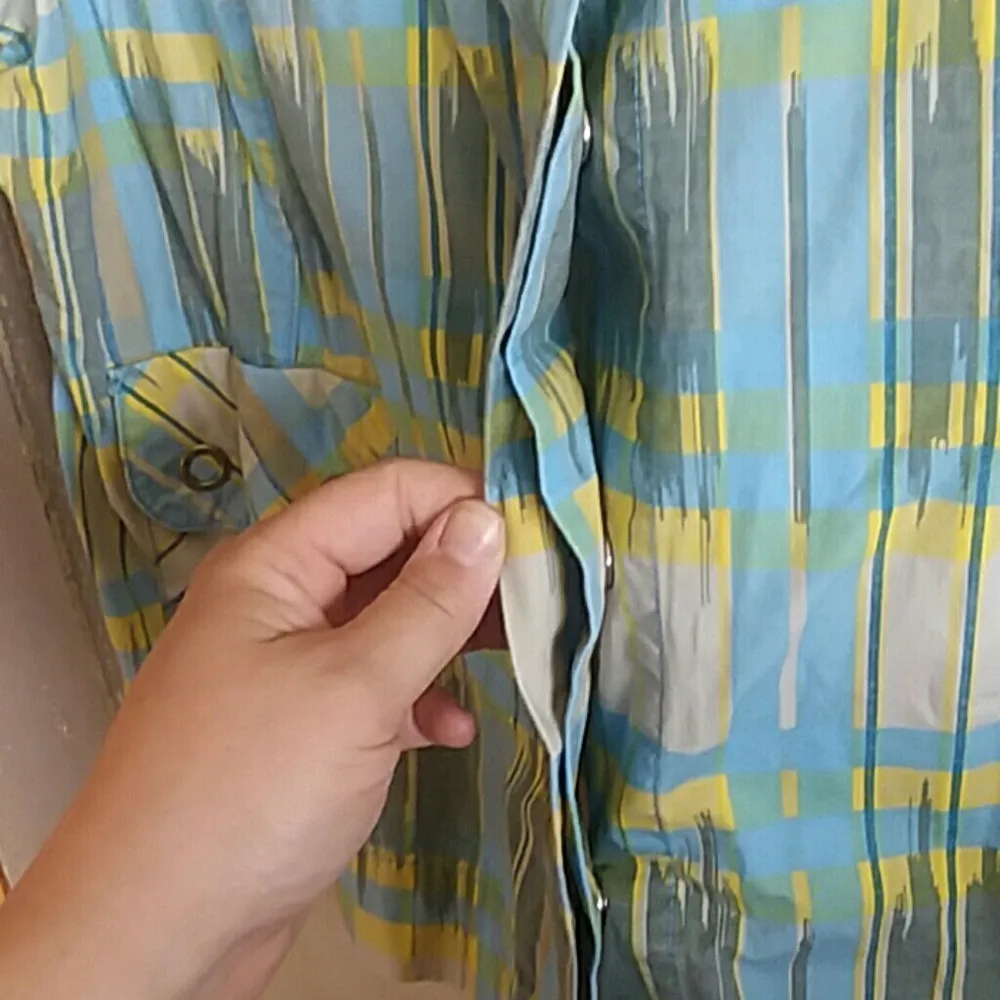 Route 66 Snap up short sleeve blouse - Image 3