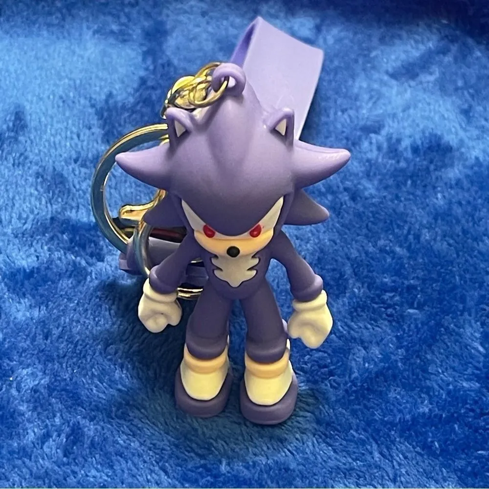 Sonic Keychain hedgehog clip Purple - Image 3